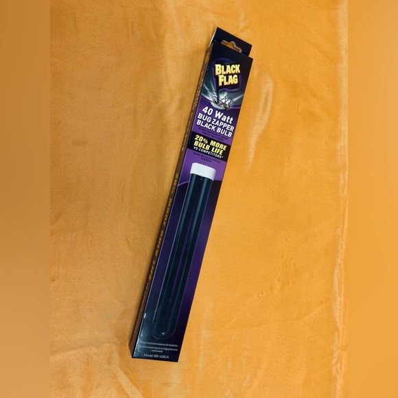 Black Flag 40 Watts Bug Zapper BlackReplacement Bulbs New in Box. - Picture 4 of 4